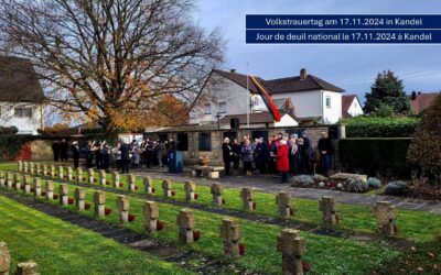 Feierlichkeiten in Kandel am 17.11.2024 (Volkstrauertag)
